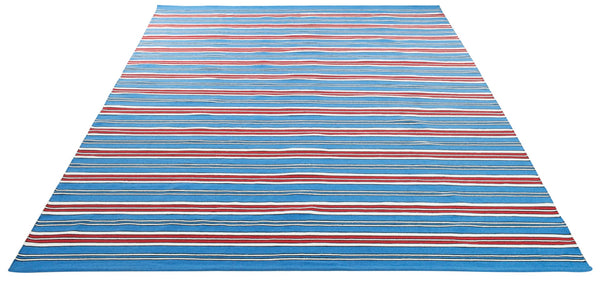Safavieh Leopold Stripe Flat Weave Polyester Rug LRL2462D-9