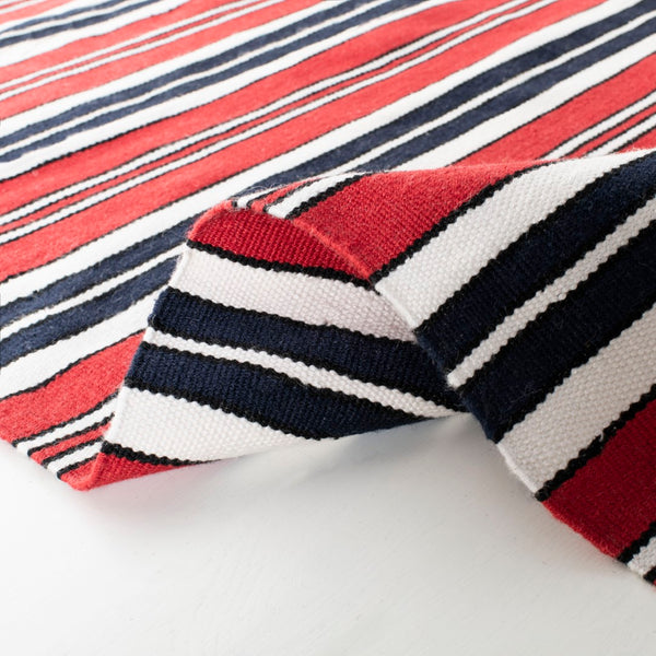 Safavieh Leopold Stripe Flat Weave Polyester Rug LRL2462E-9