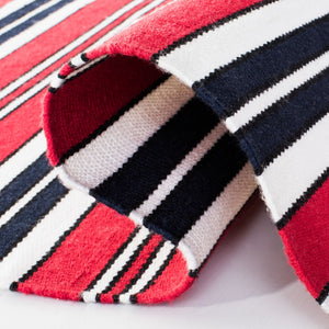 Safavieh Leopold Stripe Flat Weave Polyester Rug LRL2462E-9