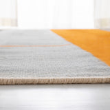 Safavieh Aryn Stripe Flat Weave Wool Rug Persimmon Wool LRL7310A-5