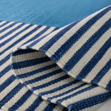 Safavieh Aryn Stripe Flat Weave Wool Rug Pool Wool LRL7310B-5