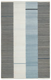 Safavieh Aryn Stripe Flat Weave Wool Rug Slate Wool LRL7310C-5