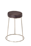 Jamie Young Co. Henry Round Leather Counter Stool LS20HENCSCHA