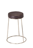 Jamie Young Co. Henry Round Leather Counter Stool LS20HENCSCHA