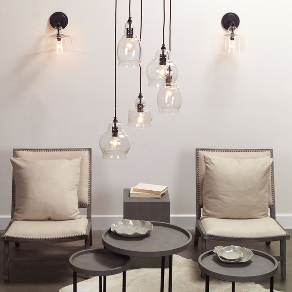 Jamie Young Co. Hudson Wall Sconce LS4HUDSONBK