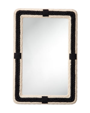 Jamie Young Co. Contrast Rectangle Mirror LS6CONTRECBW