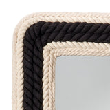 Jamie Young Co. Contrast Rectangle Mirror LS6CONTRECBW