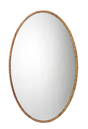 Jamie Young Co. Sparrow Braided Oval Mirror LS6SPAROVNA