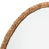 Jamie Young Co. Sparrow Braided Oval Mirror LS6SPAROVNA