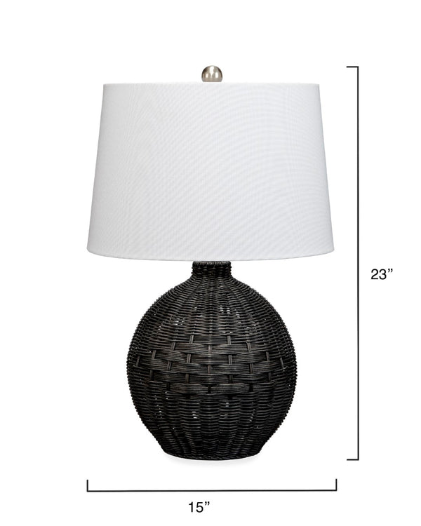 Jamie Young Co. Cape Table Lamp LS9CAPEBLACK
