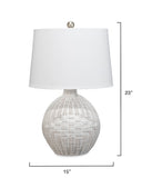 Jamie Young Co. Cape Table Lamp LS9CAPEWHITE