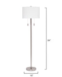 Jamie Young Co. Lincoln Floor Lamp LS9LINCFLSL