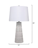 Jamie Young Co. Partition Table Lamp LS9PARTITIGR