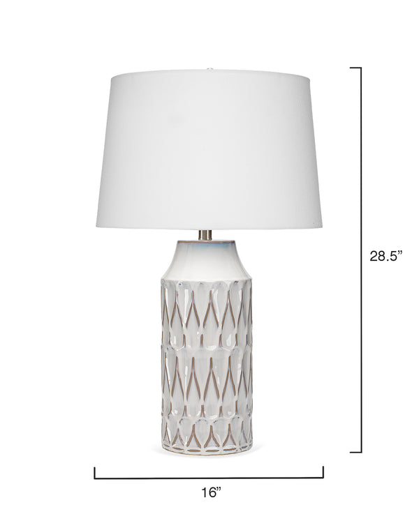 Jamie Young Co. Dalia Table Lamp LSDALIAWH