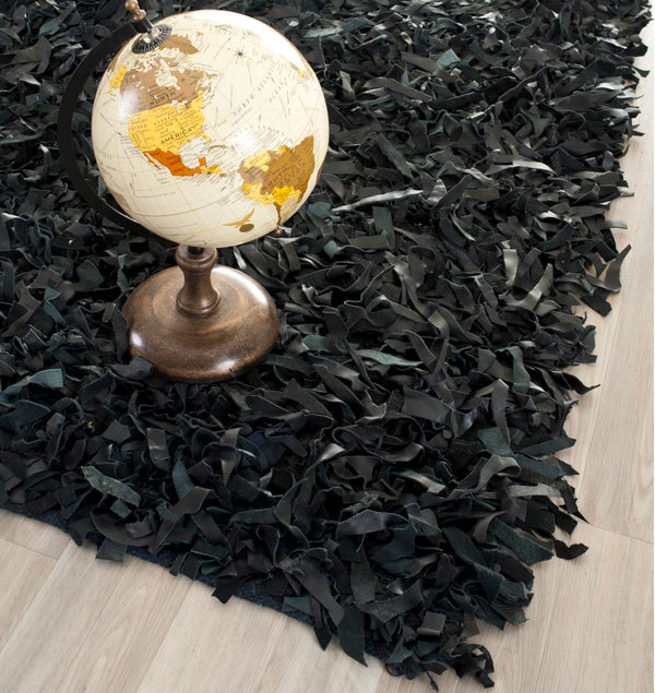 Safavieh Leather Shag Hand Knotted Leather Rug LSG511A-8R