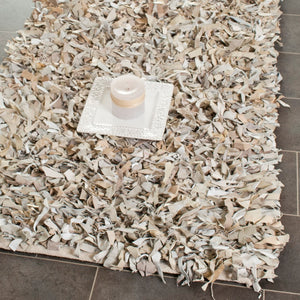 Safavieh Leather Shag Hand Knotted Leather Rug LSG511C-9