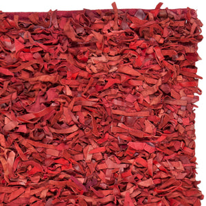 Safavieh Leather Shag Hand Knotted Leather Rug LSG511D-9