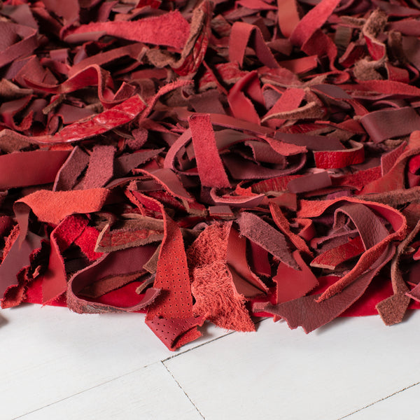 Safavieh Leather Shag Hand Knotted Leather Rug LSG511D-9