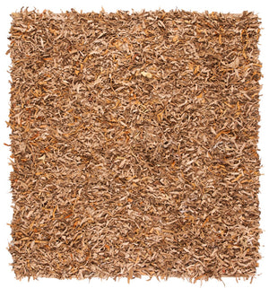 Safavieh Leather Shag Hand Knotted Leather Rug LSG511G-9
