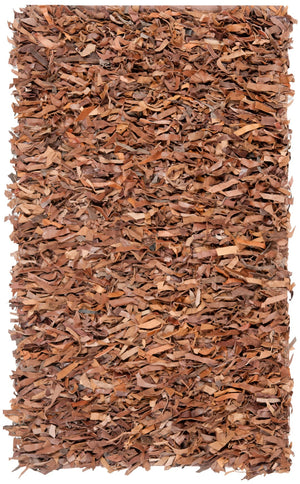 Safavieh Leather Shag Hand Knotted Leather Rug LSG511K-9