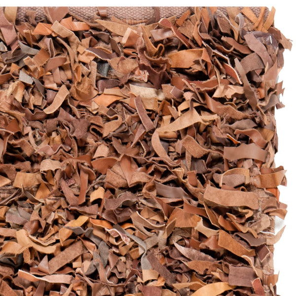 Safavieh Leather Shag Hand Knotted Leather Rug LSG511K-9