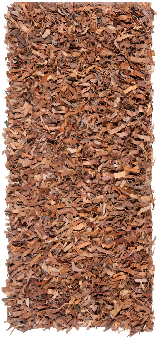 Safavieh Leather Shag Hand Knotted Leather Rug LSG511K-9