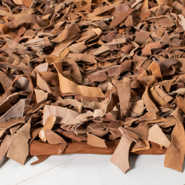 Safavieh Leather Shag Hand Knotted Leather Rug LSG511K-9