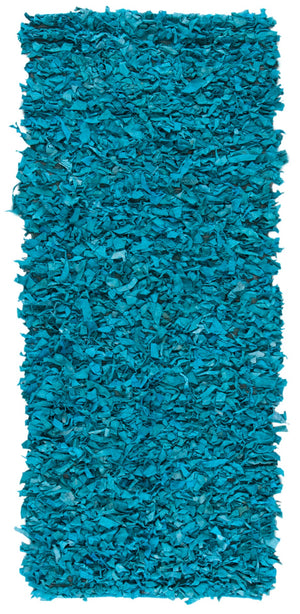 Safavieh Leather Shag Hand Knotted Leather Rug LSG511L-4R