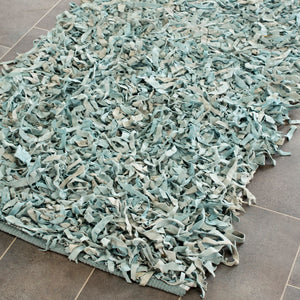 Safavieh Leather Shag Hand Knotted Leather Rug LSG511L-4R