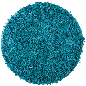 Safavieh Leather Shag Hand Knotted Leather Rug LSG511L-4R