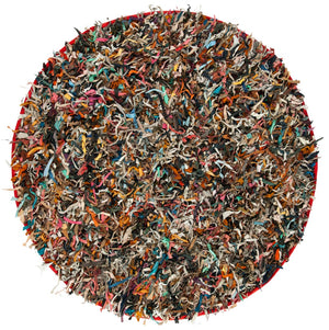 Safavieh Leather Shag Hand Knotted Leather Rug LSG511M-8R