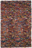 Safavieh Leather Shag Hand Knotted Leather Rug LSG511M-8R