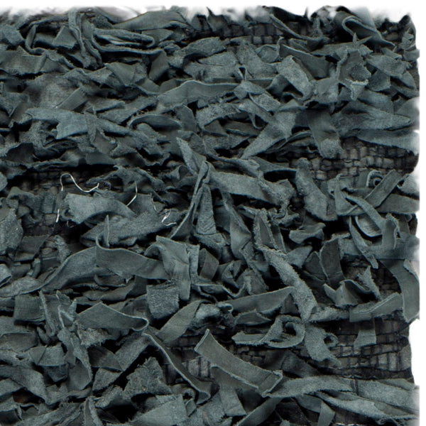 Safavieh Leather Shag Hand Knotted Leather Rug LSG511N-4R