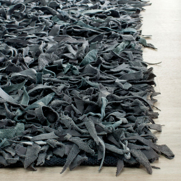 Safavieh Leather Shag Hand Knotted Leather Rug LSG511N-4R