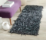 Safavieh Leather Shag Hand Knotted Leather Rug LSG511N-4R
