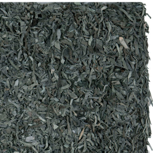 Safavieh Leather Shag Hand Knotted Leather Rug LSG511N-4R