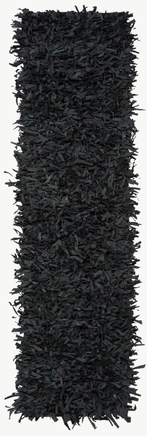 Safavieh Leather Shag 601 Hand Knotted 90% Leather and 10% Cotton Rug LSG601A-28