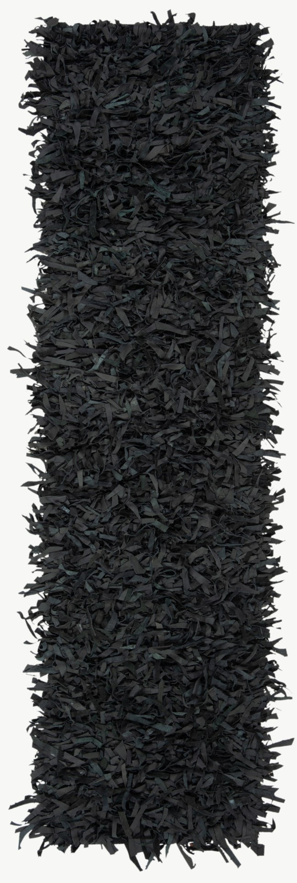 Safavieh Leather Shag 601 Hand Knotted 90% Leather and 10% Cotton Rug LSG601A-28