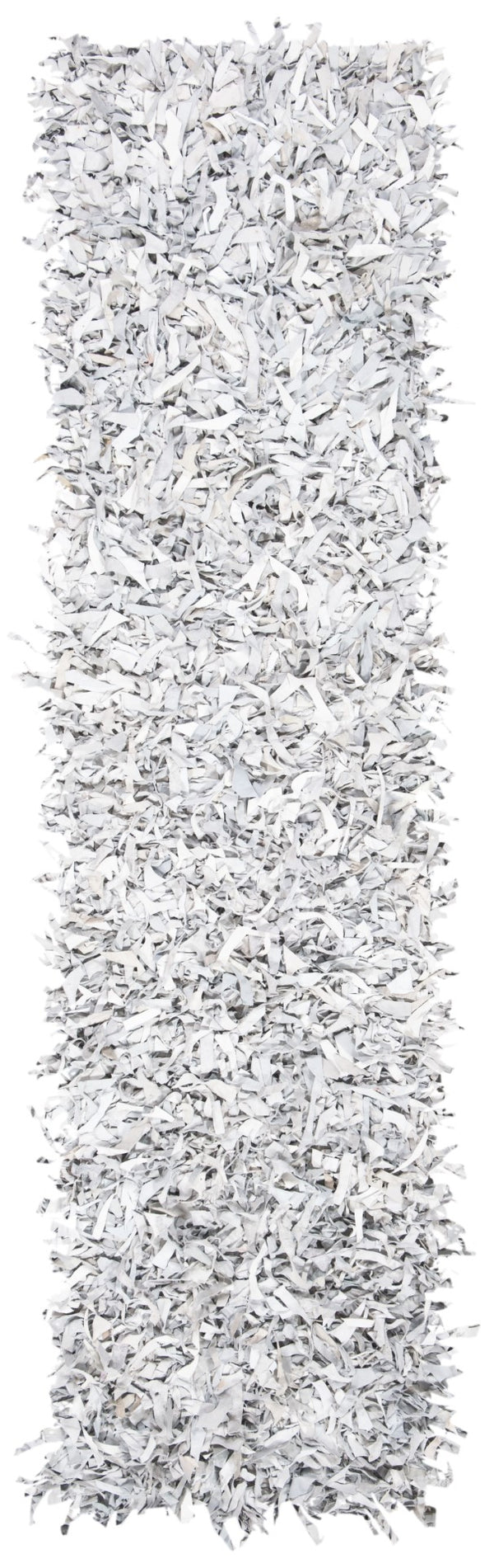 Safavieh Leather Shag 601 Hand Knotted 90% Leather and 10% Cotton Rug LSG601C-28