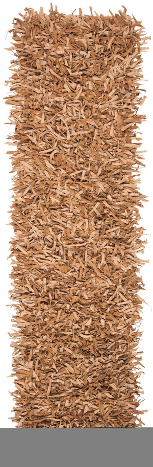 Safavieh Leather Shag 601 Hand Knotted 90% Leather and 10% Cotton Rug LSG601E-3