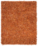 Safavieh Leather Shag 601 Hand Woven 80% Rag Leather and 20% Cotton Rug LSG601P-8