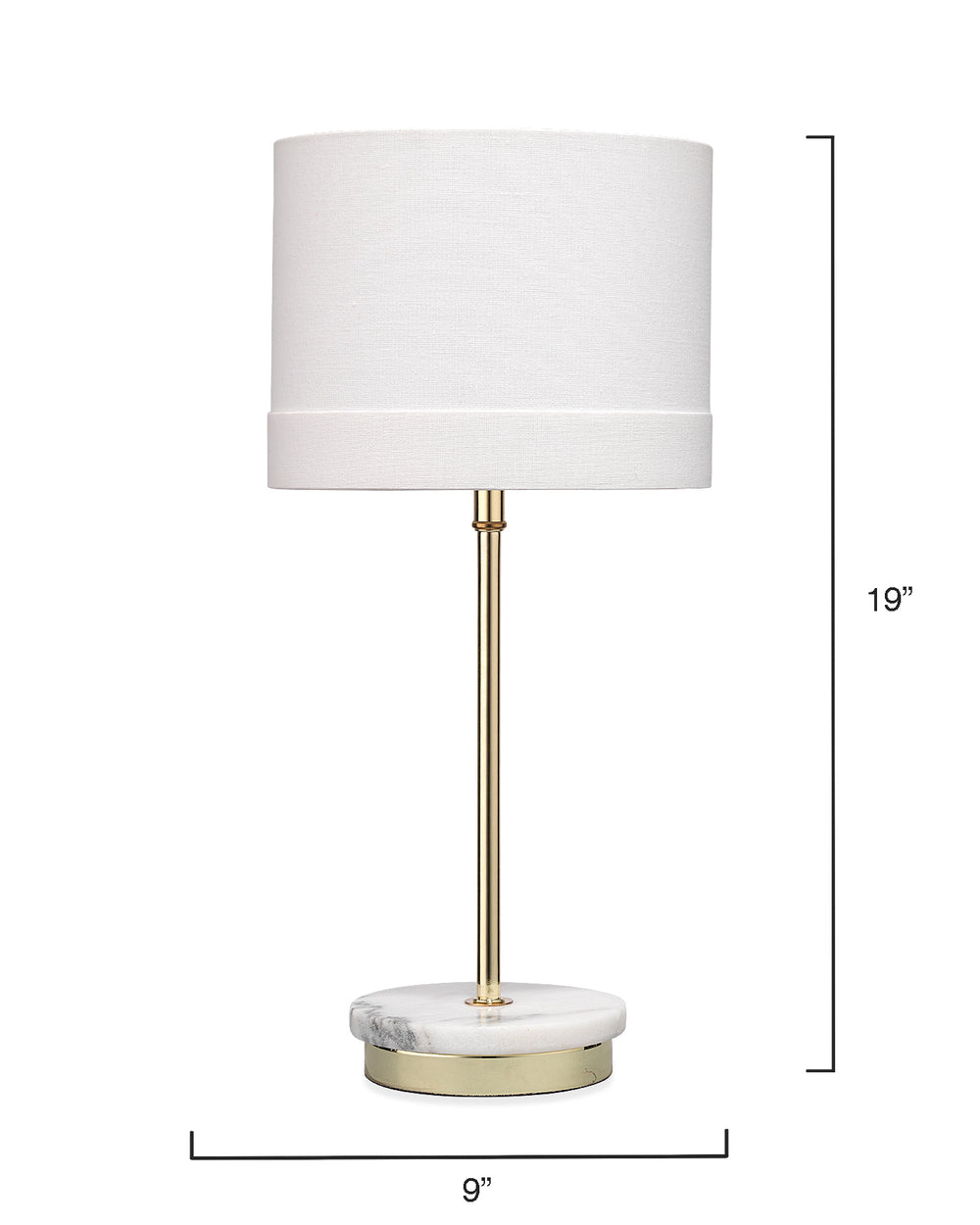 Jamie Young Co. Grace Table Lamp LSGRACEBRWH
