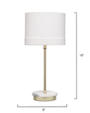 Jamie Young Co. Grace Table Lamp LSGRACEBRWH