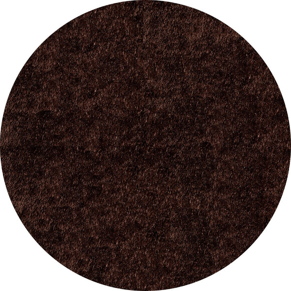 Momeni Luster Shag LS-01 Hand Tufted Contemporary Shag, Solid Indoor Area Rug Brown 9' x 12' LSHAGLS-01BRN90C0