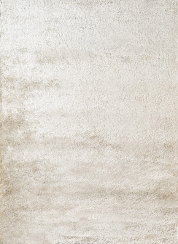 Momeni Luster Shag LS-01 Hand Tufted Contemporary Shag, Solid Indoor Area Rug Champagne 9' x 12' LSHAGLS-01CHM90C0
