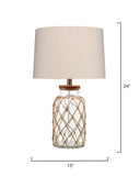 Jamie Young Co. Hugo Table Lamp LSHUGOROPE