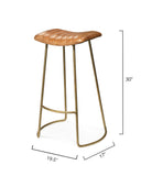 Jamie Young Co. Luke Bar Stool LSLUKEBUFFGO