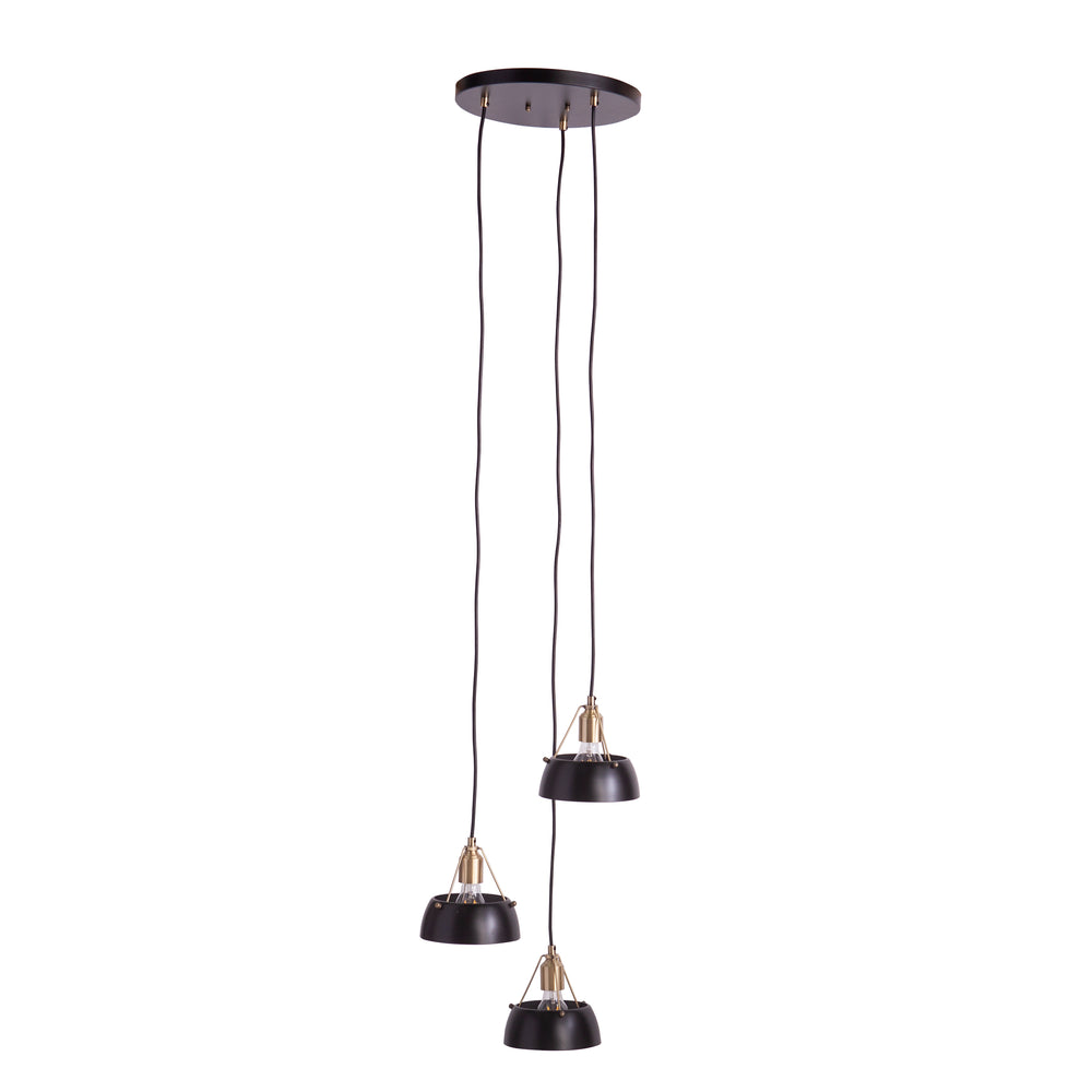 Sei Furniture Renmarco Contemporary 3 Light Cluster Pendant Lt1038648