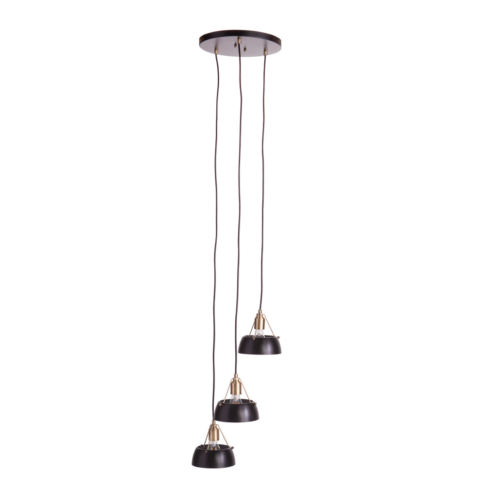 Sei Furniture Renmarco Contemporary 3 Light Cluster Pendant Lt1038648