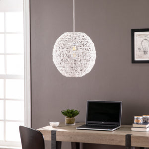 Sei Furniture Alakesh Round Woven Pendant Shade Lt1120053